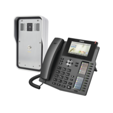 Kit de I18S01 y X6, con 2 y 6 lineas SIP, Video-intercom SIP Con Botón Para Llamada Y PoE Habilitado