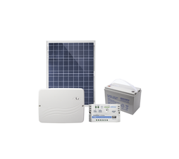 KIT Alarma Cloud Híbrido Alimentado por Celda Solar / Programación 100% vía WEB