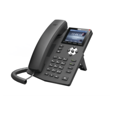 Teléfono IP empresarial para 2 lineas SIP con pantalla LCD de 2.4 Pulgadas a color y conferencia de 3 vías