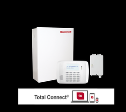 Kit de alarma VISTA48LA con teclado alfanumérico con receptor inalámbrico y Comunicador GSM LTEXA
