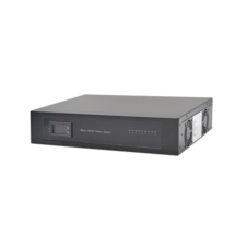 Fuente de poder Grado INDUSTRIAL de 11 - 15 Vcd @ 10 Amper, para 9 cámaras, para Rack, con voltaje de entrada de 110-240 Vca