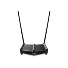 Router Inalámbrico de Alta Potencia, 2.4 GHz, 300 Mbps, 2 antenas externas omnidireccional 9 dBi, 4 Puertos LAN 10/100 Mbps, 1 Puerto WAN 10/100 Mbps, control de ancho de banda