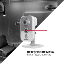 Cubo TURBOHD / PIR (EVITA Falsas Alarmas) / 2 Megapixel / 20 mts IR EXIR / Micrófono Integrado / WDR / Lente 2.8 mm / Ultra Baja Iluminación
