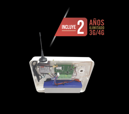 Panel de Alarma Cloud / 2 Años 3G/4G Ilimitado Incluido / 32 Zonas Inalámbricas / 8 Zonas Cableadas / Programación 100% vía WEB y APP gratuita
