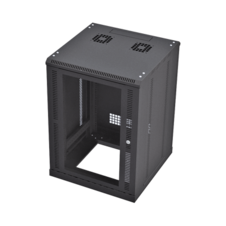 Gabinete Profesional para Telecomunicaciones de 16UR, 600 mm Profundidad.