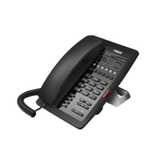 Teléfono IP para Hotelería, profesional con 6 teclas programables para servicio rápido (Hotline), plantilla personalizable con PoE