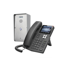 Kit de I21 y X3s, con 2 y 2 lineas SIP, intercom SIP Con Botón Para Llamada Y PoE Habilitado