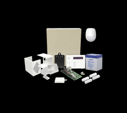 Kit Cableado con VISTA48/6160RF, Batería, Transformador, Sensor Pir, Contactos Magnéticos, Sirena, Gabinete de sirena y Tamper