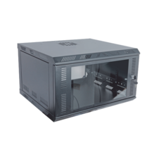 Gabinete para Montaje en Pared Cuerpo Fijo con Rack 19