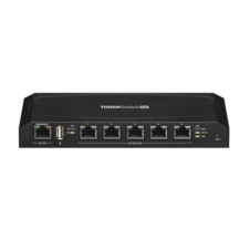 Switch PoE Gigabit Ethernet de 5 puertos para equipos Ubiquiti (24 Vcc).