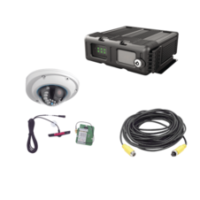 Sistema de videovigilancia Móvil AHD, incluye MDVR 5 ch y cámara IP