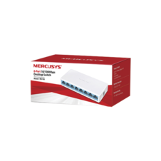 Switch no administrable para escritorio 8 puertos 10/100 Mbps