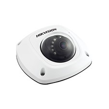 Mini Domo Analógico 700TVL / 20 mts IR / Micrófono interconstruido / Conector de Aviación para Grabación Móvil Hikvision / Día/Noche Real con filtro ICR / IP65