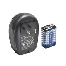 Cargador y batería recargable de 9 VCD para detector portátil RANGER1000 / RANGER15000