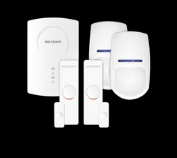 KIT Sensores Inalámbricos para Panel Híbrido / 1 Expansor de 8 Zonas Inalámbricas / 2 Contactos Magnéticos / 2 Sensores PIR para Interior