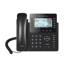 Teléfono IP empresarial de 12 Líneas con 5 teclas de función y conferencia de 4 vías, PoE