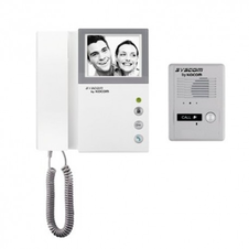 Kit De Tv Portero Con Auricular, Monitor Blanco Y Negro 4