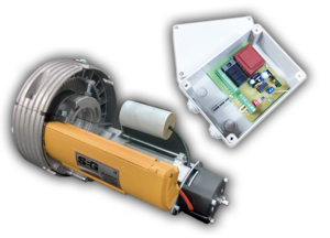 Kit operador de cortina con central