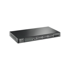 Switch JetStream Gigabit administrable Capa 2+ 24 puertos 10/100/1000 Mbps + 4 puertos SFP