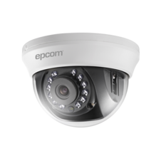 Domo interior 1080p TurboHD con lente 2.8 mm, IR 20m,OSD, color blanco
