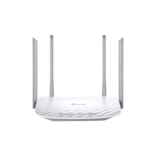 Router Inalámbrico doble banda AC, 2.4 GHz y 5 GHz Hasta 1200 Mbps, 4 antenas externas omnidireccional, 4 Puertos LAN 10/100 Mbps, 1 Puerto WAN 10/100 Mbps