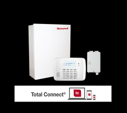Kit de alarma VISTA48LA con teclado alfanumérico con receptor inalámbrico y Comunicador GSM LTEXA