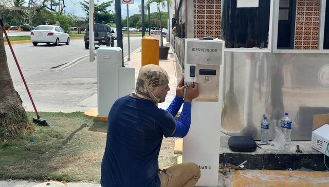 BOLETERA PARA ESTACIONAMIENTO DE QR