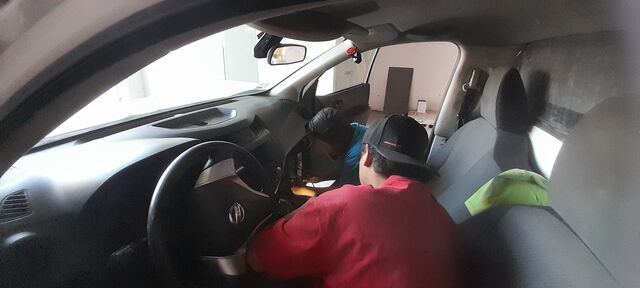 INSTALACION DE CAMARA PARA EL MONITOREO DE CAMIONETA DE CARGA