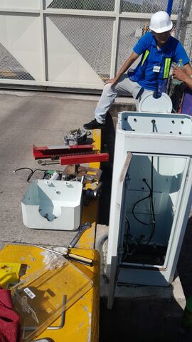 Mantenimiento para barrera vehicular