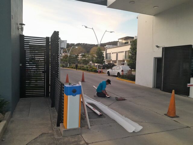 INSTALACION DE PLUMA WEJION