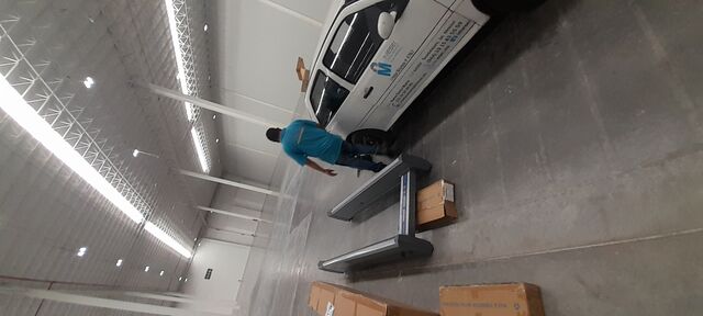 INSTALACION DE ARCO DETACTOR DE METAL
