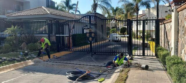 OBRA CIVIL PARA INSTALACION DE CAMARAS IP