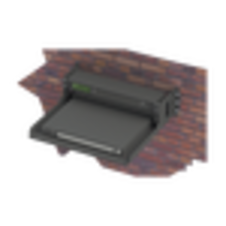 Rack Abierto de Montaje en Pared, de 19in, de 2 Unidades de Rack, con Charola de 460 mm de Profundidad, Se envía el Gabinete Armado.