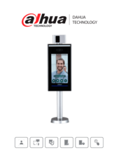 Control de Acceso con Reconocimiento Facial y Medición de Temperatura/ Pantalla touch de 7 Pulgadas/ Soporta 100,000 Usuarios, 100,000 Rostros, 100,000 Tarjetas, 300,000 Registros/ Montaje en Torniquete