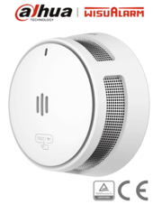 Detector de Humo Standalone (Autonomo), Sensor Fotoeléctrico, Sonido de Alarma de 85dB, Batería Sellada de hasta 10 años, Alarma Visual y Audible, Certificaciones TÜV and CE,