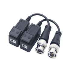 Kit de Transceptores (Baluns) con Terminal PUSH SUPERIOR, PROTECCION DE SOBRECARGA INTEGRADO, Resolución 4K , Cable flexible COAXIAL Blindado / COAXITRON / AUDIO POR COAXITRON / Conector 100% COBRE / Calidad PREMIUM