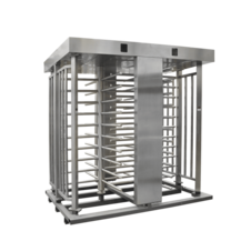 Torniquete Doble / Cuerpo Completo / Interior/Exterior / 100% Acero Inoxidable / Acabado de Lujo / Alto Tráfico