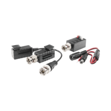 Kit de TRANSCEPTORES DE VIDEO DE LARGO ALCANCE / 320 Metros / Resolución 720P y 1080P / Cat 5e/6 / Compatible con cámaras HD-TVI/CVI/AHD/CVBS / Alimente solo el Receptor / Protección Interconstruida contra sobretensión.