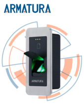 Smart Reader / Huella / Tarjetas 125khz y 13.56 Mhz / IP65 / Compatible con ARMATURA ID / Bluetooth / NFC / OSDP / RS485