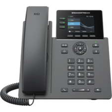 Teléfono IP Grado Operador / 3 Líneas / 12 Botones Virtuales Multiuso / Pantalla LCD 2.8 Pulgadas / Puertos Gigabit con PoE / Audio HD / Compatible con GDMS