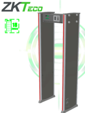 Arco detector de metales con 18 zonas de detección, pantalla LCD de 3.5