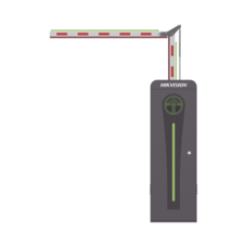 Barrera Vehicular con Brazo Articulado Iluminado Led 3 mts INCLUIDO (1.5 + 1.5) / Izquierda / Alto Desempeño / Brushless / Semáforo Rojo-Verde en Gabinete / Incluye 2 Controles Remotos