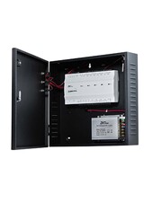 Panel de Control de Acceso Avanzado con Gabinete y Fuente / 2 Puertas / 20 mil Huellas / Push / Green Label / Requiere Licencia
