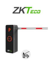 Barrera Vehicular / Brazo Recto Dirección Ajustable / 3 Metros / Gabinete con Luz LED / Indicador de Estado / 1.5 s de apertura / Incluye 2 controles / Módulo Wi-Fi para conectarse con la App ZK Barrier gratuita y aperturar o cerrar