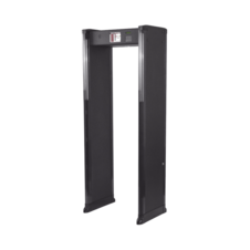 Arco Detector de Metales de 6 Zonas para Intemperie con Anclaje para Fijarse al Piso. Incluye Sensor IR para evitar falsas Alarmas / Certificado por la Administración Federal de Aviación de EE. UU. (FAA)