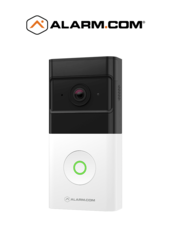 Timbre con vídeo Inalámbrico para alarm.com /Wi-Fi / IP66 /1080P / 160° apertura horizontal. Batería incluida