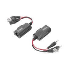 Kit de transceptores activos, envía alimentación 12V/24Vcc/AC, video y audio a una distancia de hasta 150 m en 4K para aplicaciones de video por UTP Cat 5e / 6 en alta definición.
