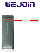 Barrera Vehicular Izquierda de Alto Flujo – 24V cc, Brazo Octagonal de 4.5 m, Velocidad Ajustable de 3 a 6 Segundos, Cambio de Dirección Fácil