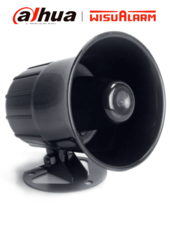 Sirena Cableada Interior, Exterior ≥ 105dB, Instalación Simple 2 Hilos, Alimentación de 12 VCC, Rango de Operación DC 6-13V