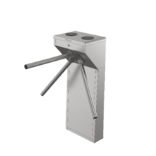 Torniquete Trípode Bidireccional de Acero Inoxidable SUS304 / 2 Millones MCBF / Apertura en Caso de Emergencia / Integrable con cualquier Sistema de Control de Acceso / Indicadores LED de Entrada-Salida